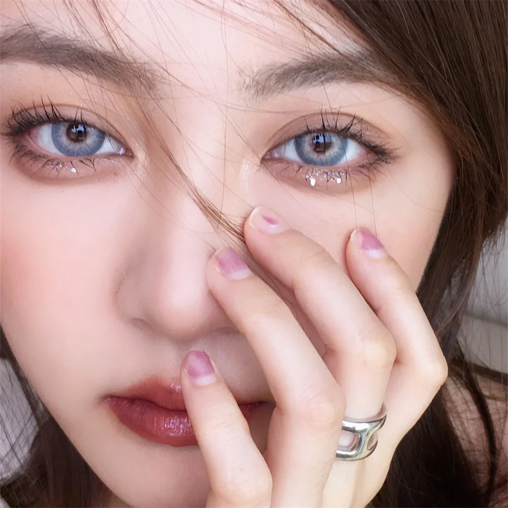 Siam Violet Cloud маленькие красивые контактные линзы для учеников глаз косметические