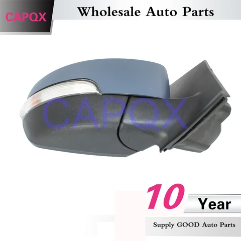 CAPQX 6/8/10pin для Ford Escape Kuga 2013 2014 2015 2016 фото зеркало с подогревом Электрический складной светодиодный поворосветильник