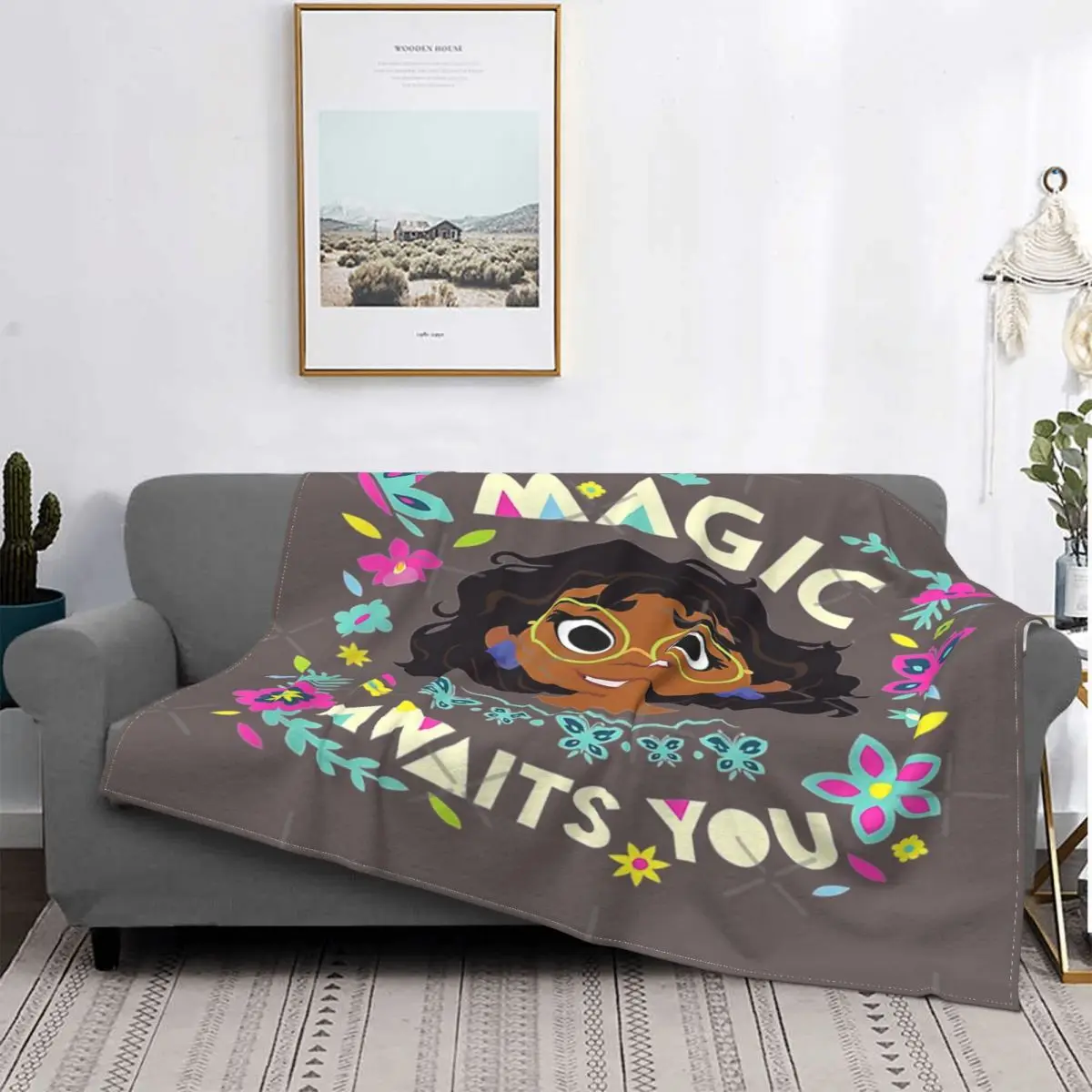 

Enfeng Mirabel Magic te espera manta colcha de cama a cuadros de muselina a cuadros, manta de lana a cuadros, ropa de cama de a