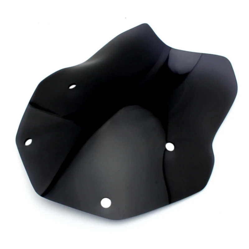Дымовый черный двойной пузырьковый дефлектор лобового стекла для BMW R1200GS R1250GS R