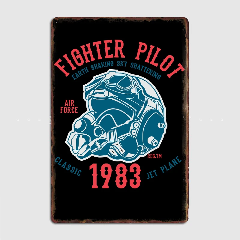 

Top Gun Maverick Helmet Poster Metal Plaque Cinema Kitchen Wall Design Painting Décor Tin Sign Posters