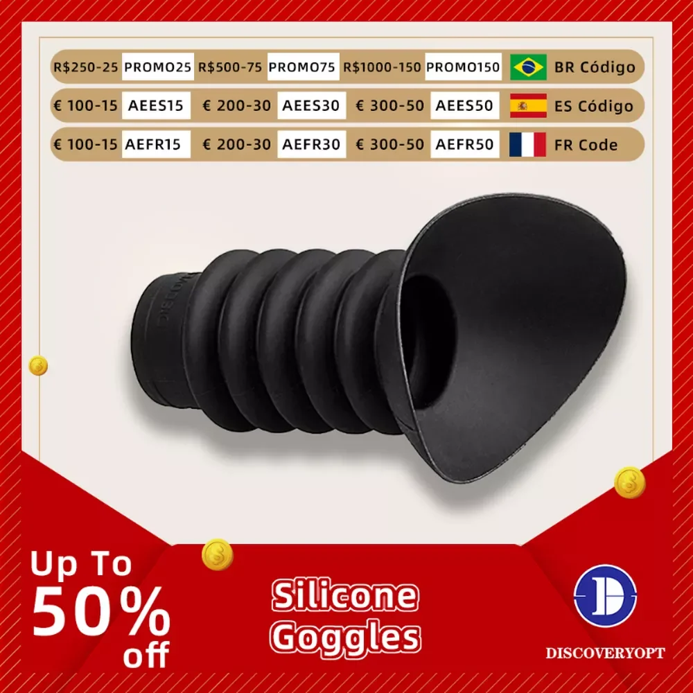 

Discovery Scope Eyeshade For 38-48mm Eyepiece Quick Aim Anti-Recoil Rubber Goggles Eyepiece Protector Eyeshade For Optical Sight