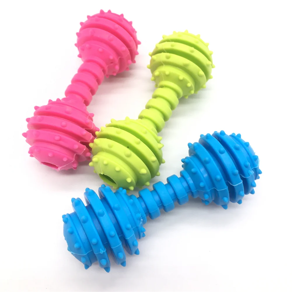 

Pet Likes Toy Dog Chew Squeaky Rubber Toys Vocal Molar Toy Funny Cat Puppy Dogs Interactive Training Tooth Cleaner Playing Toy