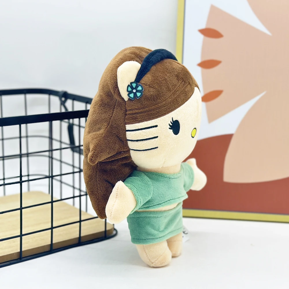 Очаровательная плюшевая игрушка кошка-24 см мягкая и очаровательная Кошка с