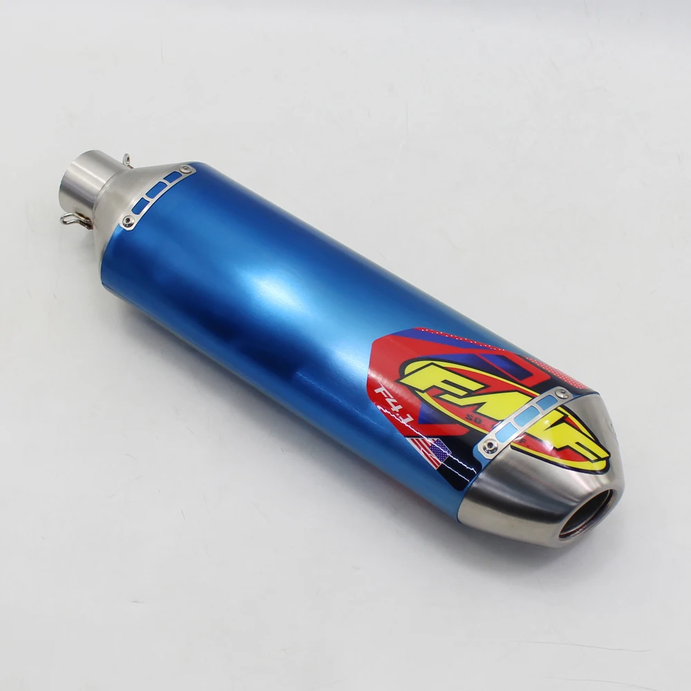 Длина 470 мм впускной отверстие 51 универсальный мотоцикл FMF глушитель с DB Killer
