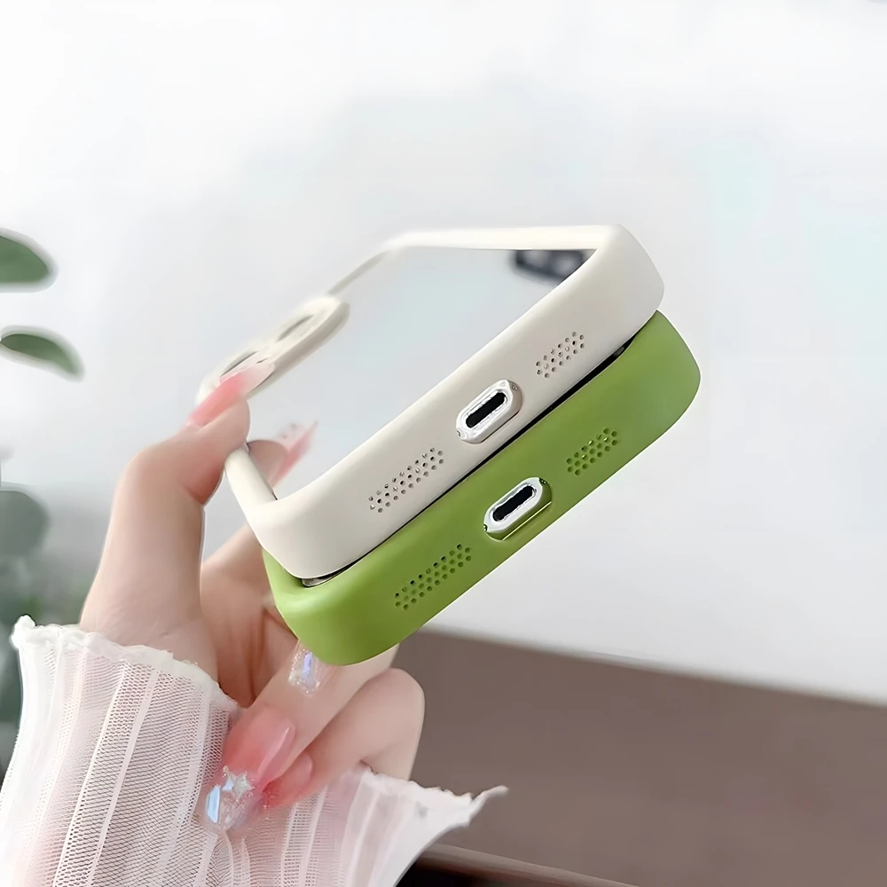 Чехол для телефона S-Supernatural серии iPhone 16 Pro Max 15 14 Plus 13 12 11 XR XS X мягкий зеркальный