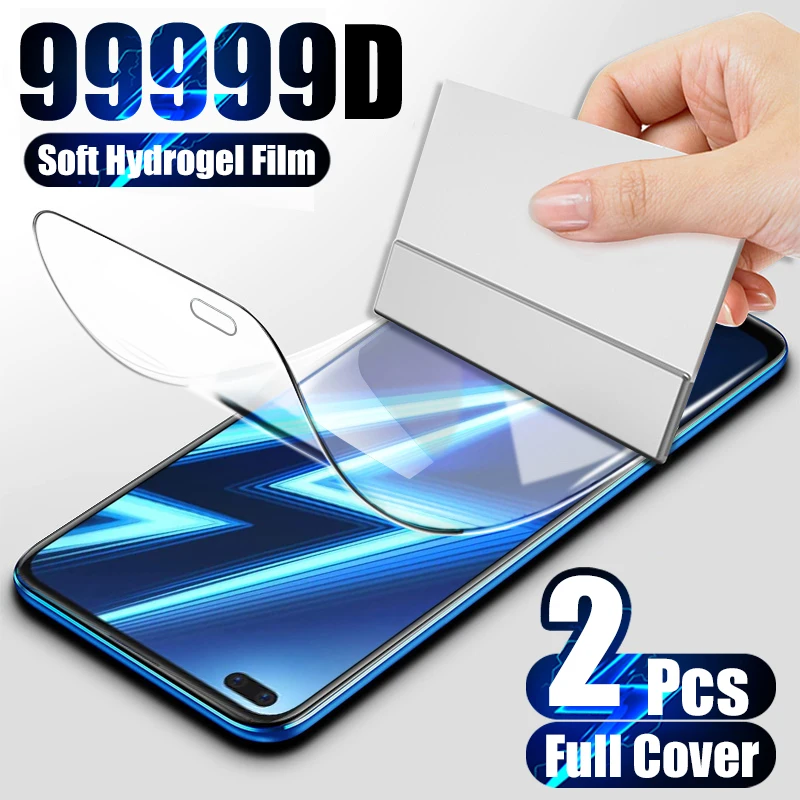 

2Pcs Full Cover Hydrogel Film For Samsung S21 S22 S23 Ultra S10 Screen Protector For Samsung Note 10 20 Ultra S20 FE S9 Plus S22