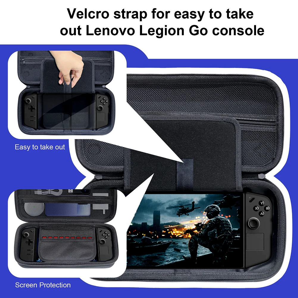 Противоударный жесткий чехол для игровой консоли Legion Go