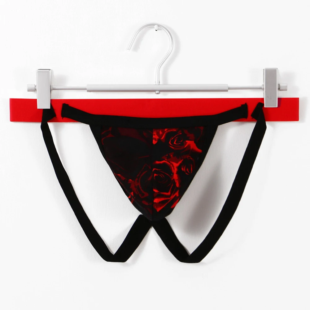 

Mens Underwear Pouch Sexy Shorts Stretch Underpants Backless Bikinis Briefs Cotton Jock Strap Knickers Leisure