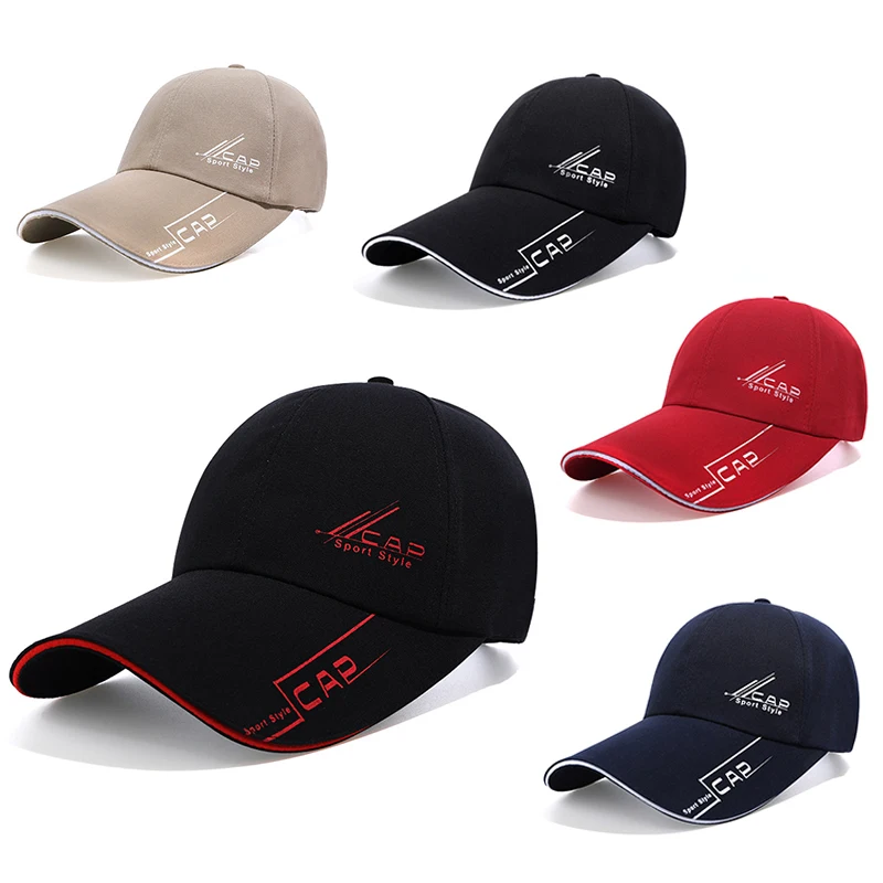 

14cm Long Visor Large Head Man Big Size Causal Peaked Hats Cool Fishing Hat Man Plus Size Baseball Caps 55-60cm 60-65cm Sunshade