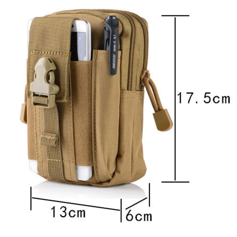 Men Tactical Pouch Belt Waist Pack Bag Small Pocket Military Waist Pack Running Pouch Travel Camping Bags Soft back bolsos purse