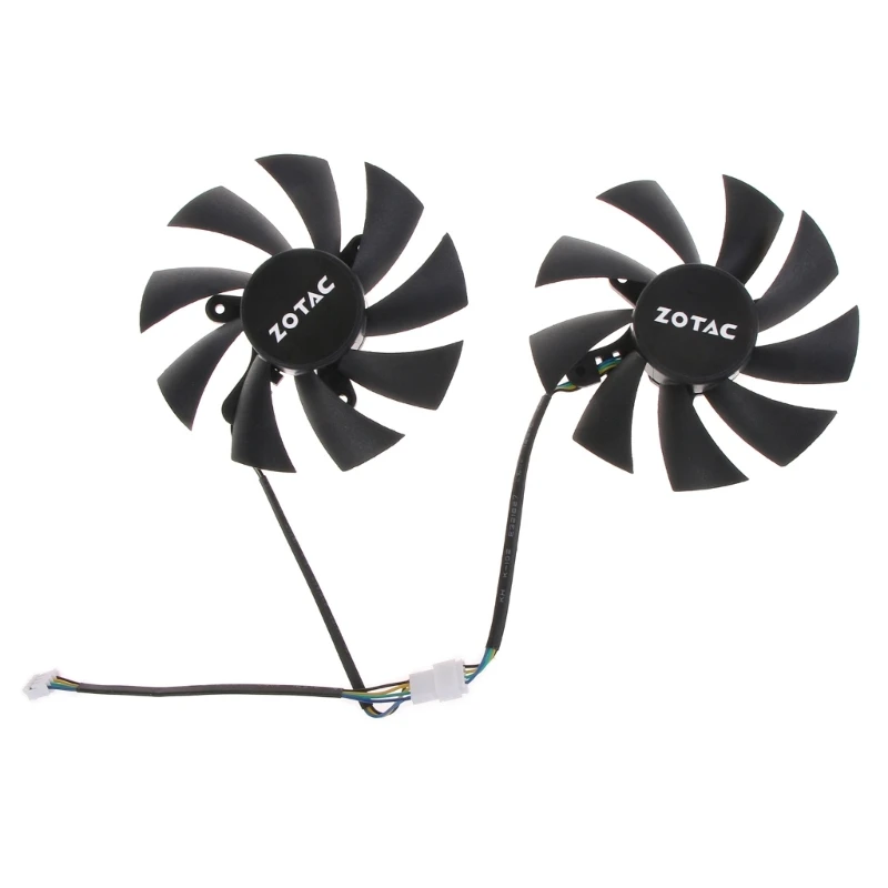 Охлаждающий вентилятор графического процессора F3MA для Zotac RTX2060 2060 VGA охлаждение
