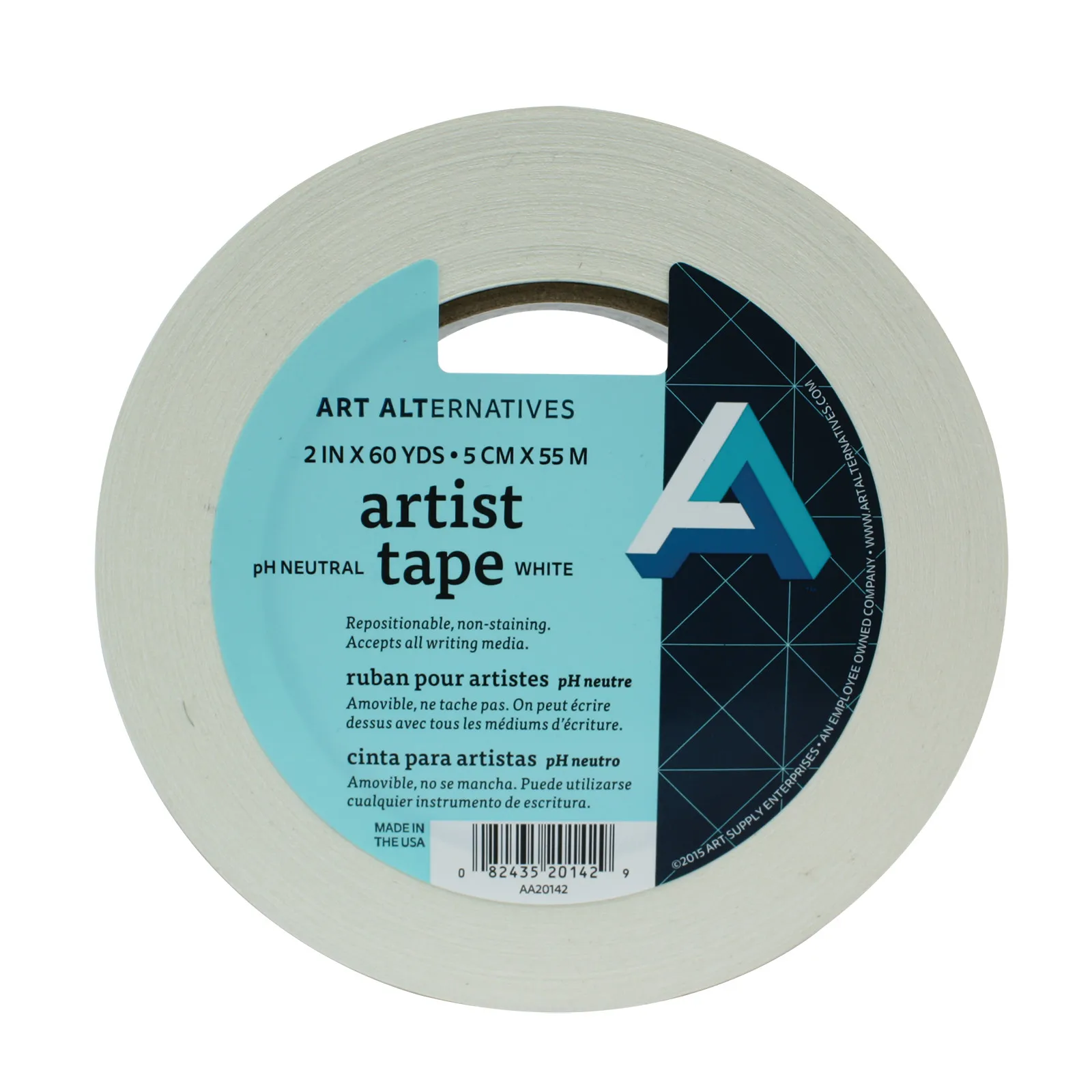 

Artist Tape, 2" x 60 yds, White
