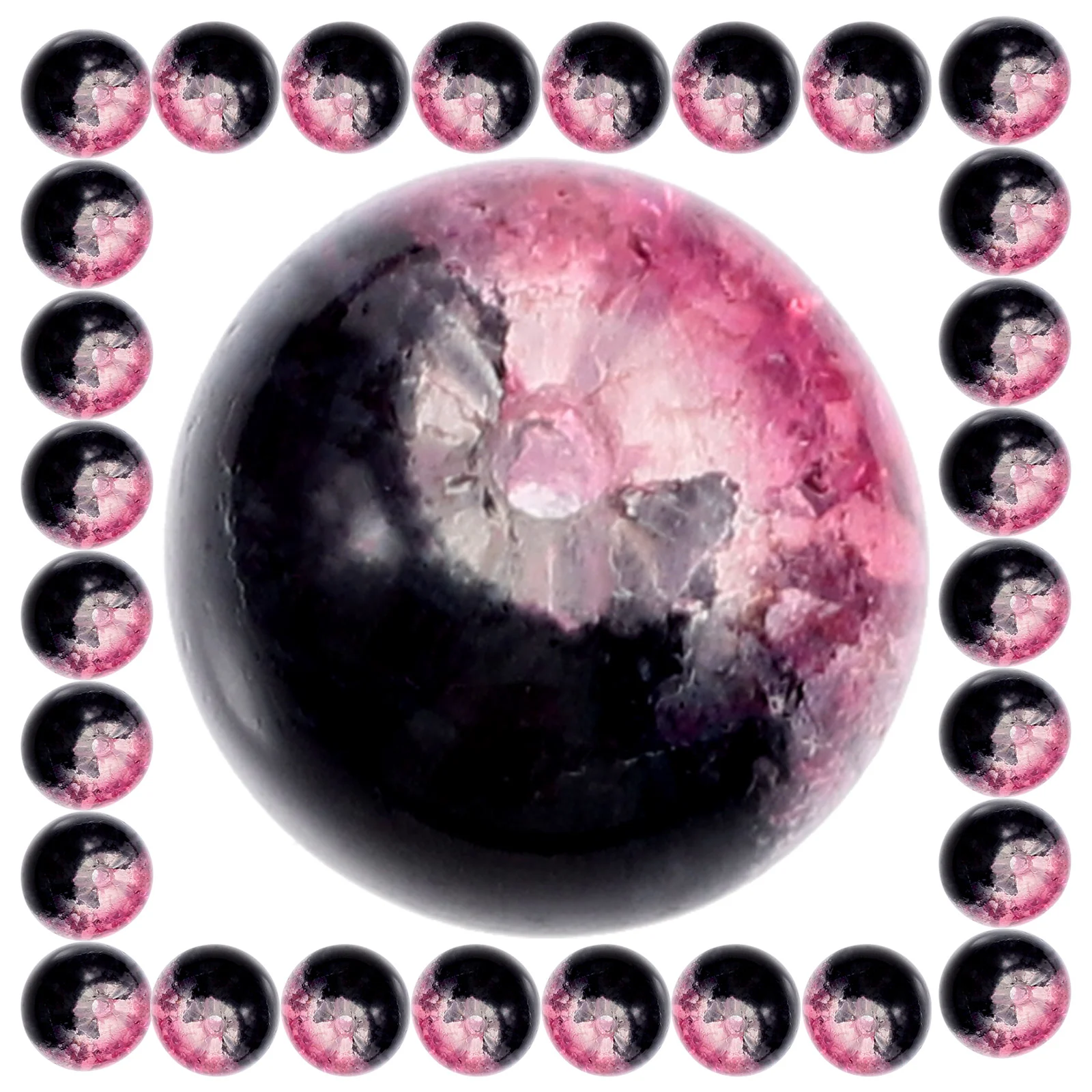 150 шт. стеклянные бусины для изготовления ювелирных изделий принадлежности