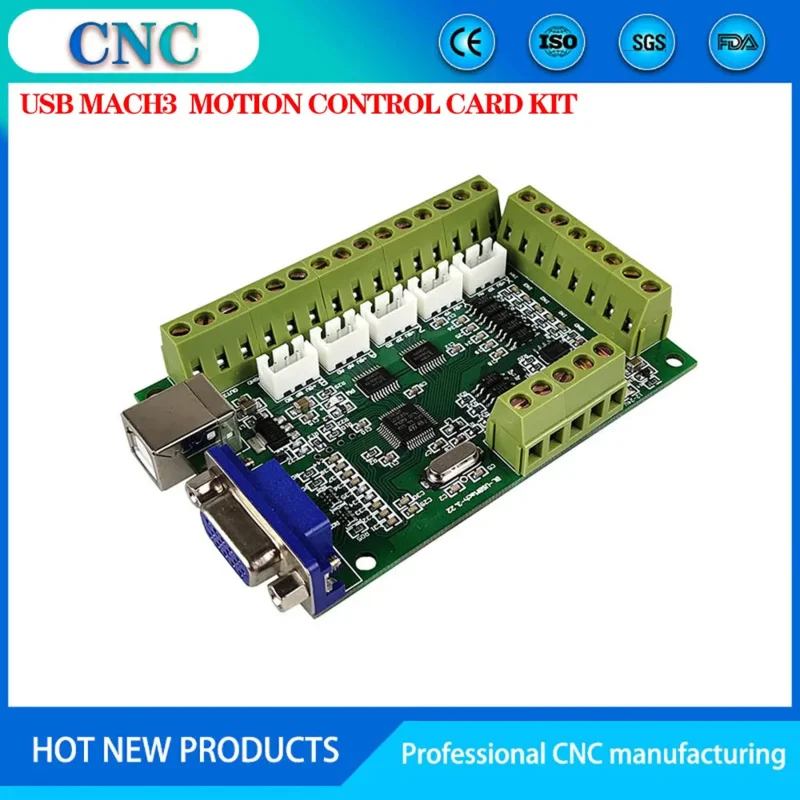 Контроллер оси Cnc5 Комплект ЧПУ USB Mach3 Карта управления движением 2NS556A Драйвер Nema23