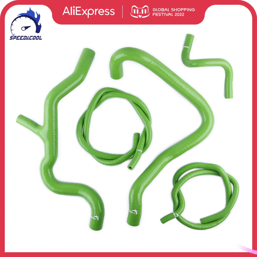 

Для Ford Focus Mk2 ST ST225 автомобильный силиконовый радиатор Трубка охлаждающей жидкости трубка шланг комплект