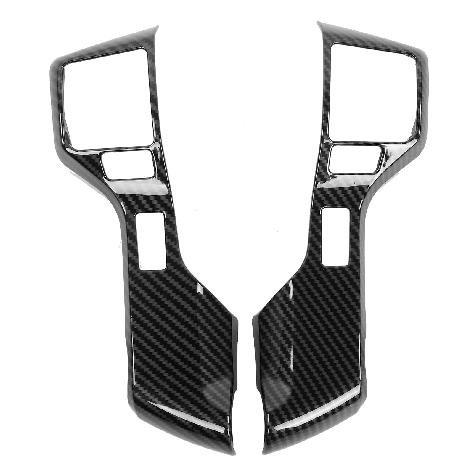 2 шт. Наклейка на руль из углеродного волокна внутренняя отделка подходящая для