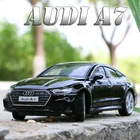 Модель автомобиля AUDI A7 Coupe из сплава в масштабе 1:32, Литые и игрушечные автомобили, Коллекционная модель автомобиля из металла, имитация звука и светильник, детский подарок