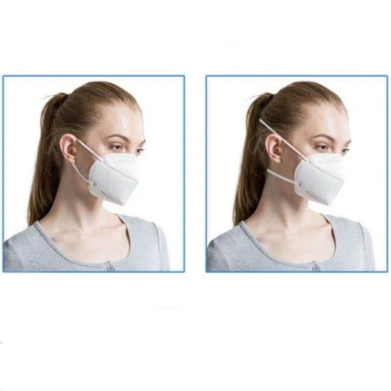 Маски для лица KN95 взрослых с ремнем головы 5-слойный фильтр Многоразовая маска