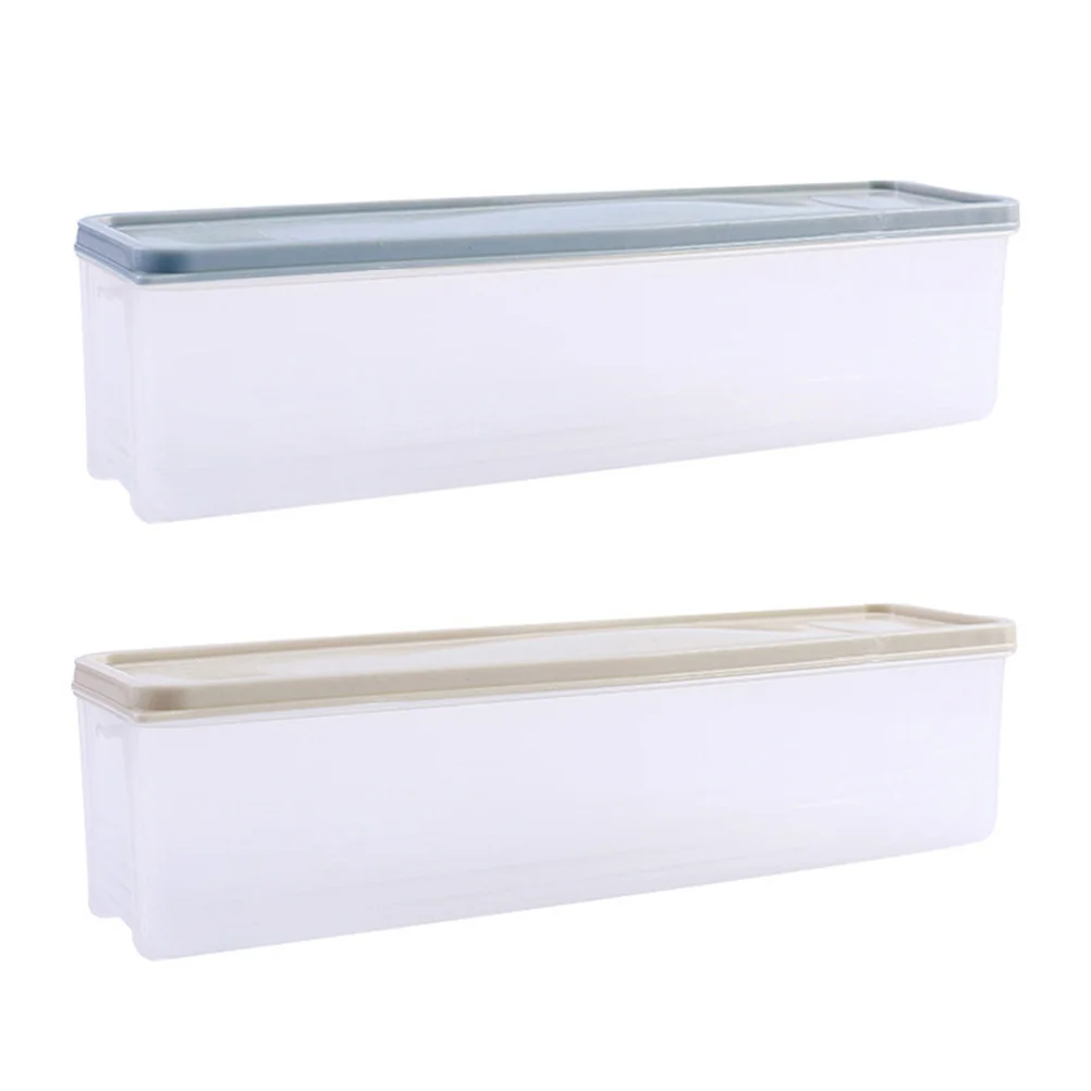 

2pcs Ic Tubs Refrigerator Fruit Containers Jar Refrigerator Organizer Keeper Yogurt Storage Containers