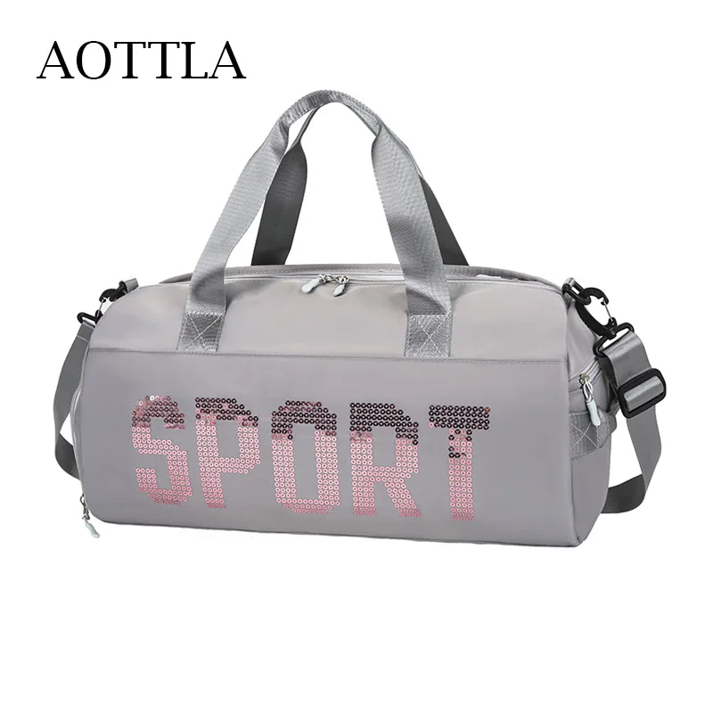 

AOTTLA багажная дорожная сумка высокого качества, женская сумка через плечо, многофункциональная женская сумка-мессенджер, повседневная спор...