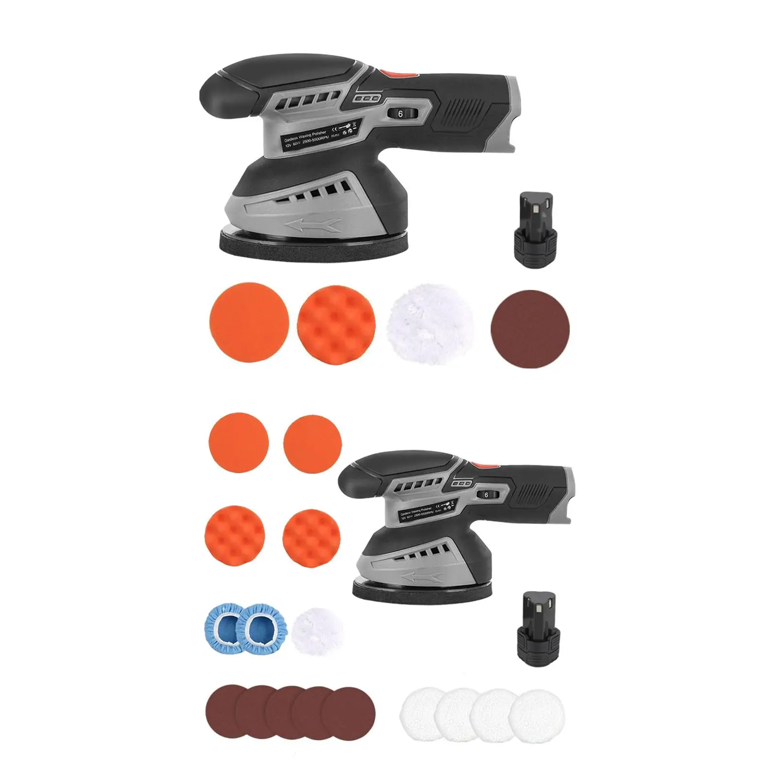 

Buffer Polisher Electric Polisher Kit Pad Disc for Polishing