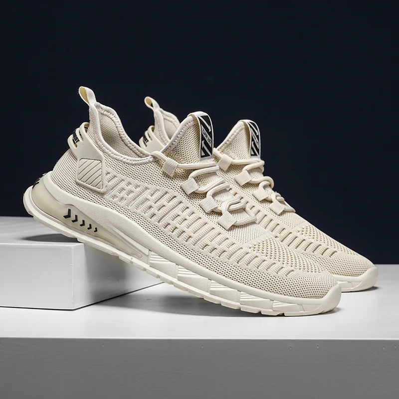 SALUDAS Men Sneakers Outdoor Casual Sports Shoes Mesh Breathable Running Shoes  Travel Men Tennis Shoes Summer Sneakers