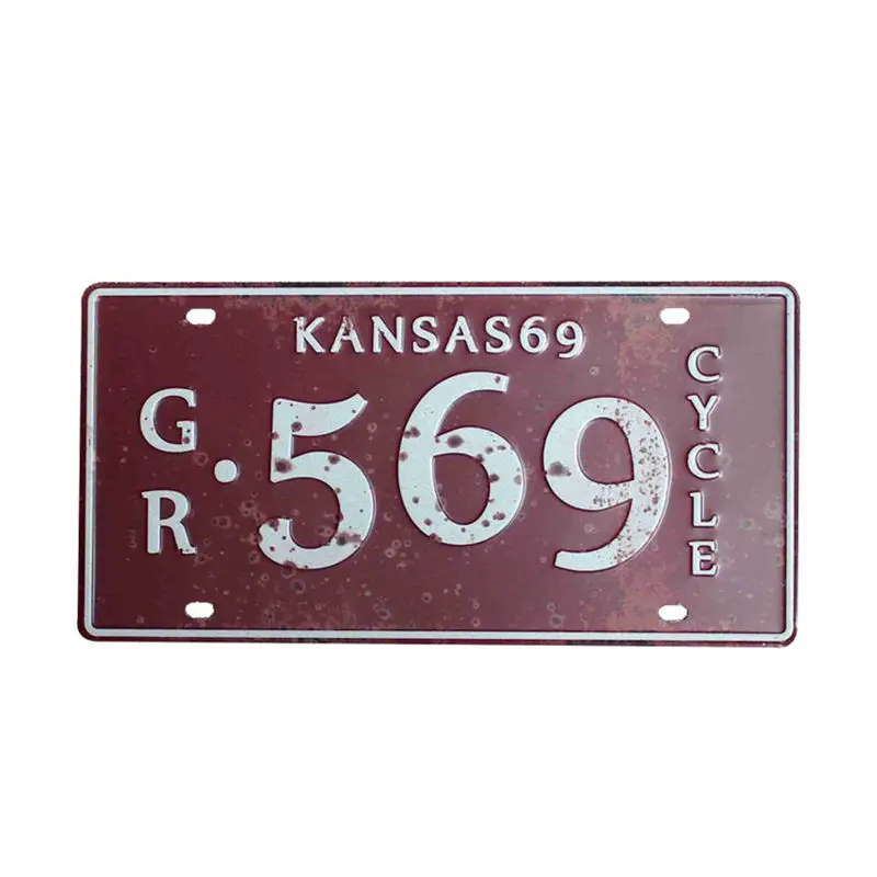

USA New York 125 Metal Tin Sign Car License Plate Retro Home Decor for Vintage Sign Bar Cafe Garage Wall Painting Plate 30x15cm