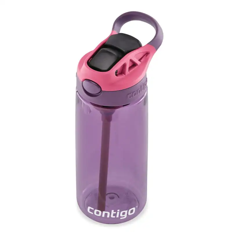 

Promising AUTOSPOUT Straw Lid Design 20 fl oz Eggplant Purple Water Bottle