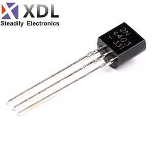 50pcs/lot 2N4401 4401 2N4403 4403 TO-92 triode Transistor In Stock