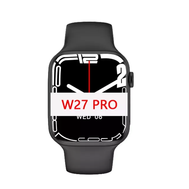 

Смарт-часы W27 PRO, 6 шт., NFC, IP68, Беспроводная зарядка