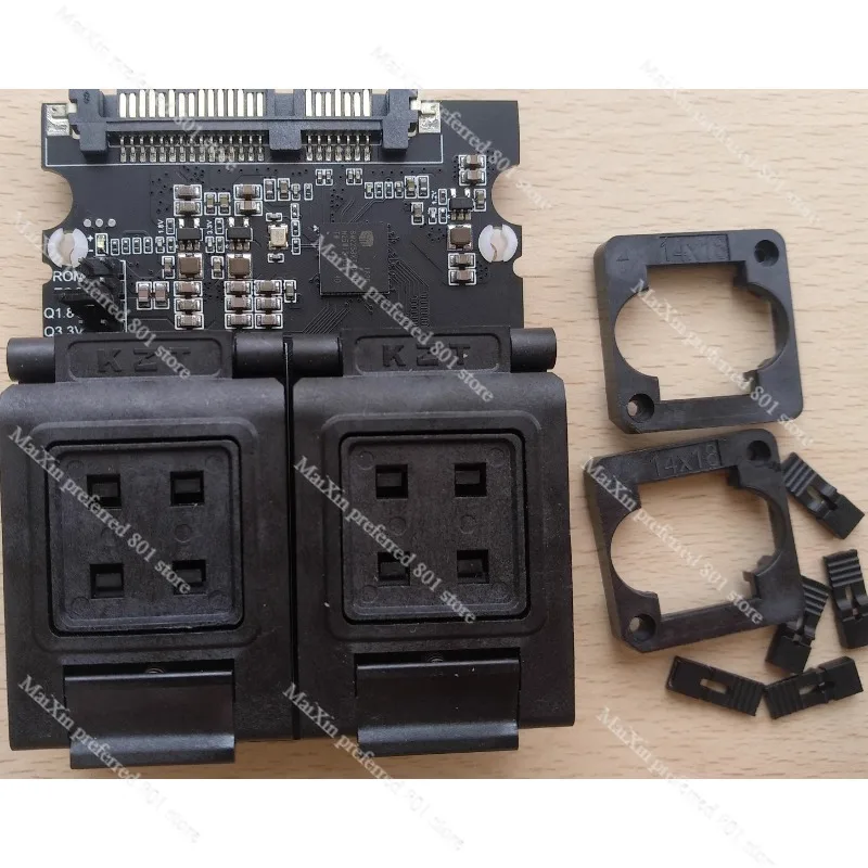 SM2258XT твердотельный интерфейс sata испытательный стенд для вспышки bga152/132 16ce