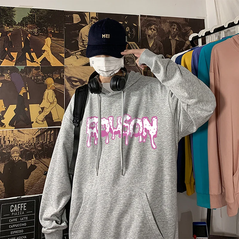 

Neploha Fashion Women's Cute Letter Print Hoodies Harajuku Oversized Hooded Sweatshirts Female Basic Pullovers HipHop Unisex Top