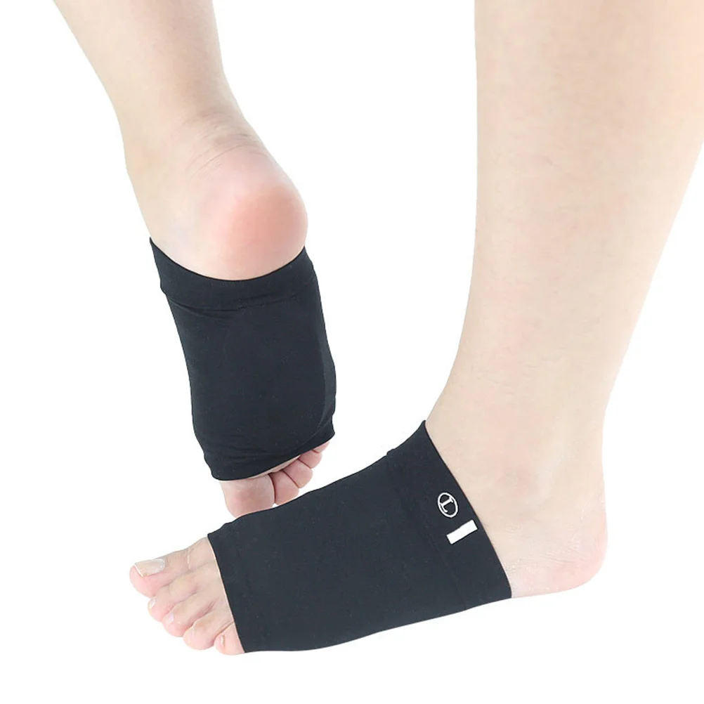 

1 Pair Heel Cushion Inserts Corrector Copper Arch Support Supports Socks Fasciitis Braces Sleeves Orthotics Wrap