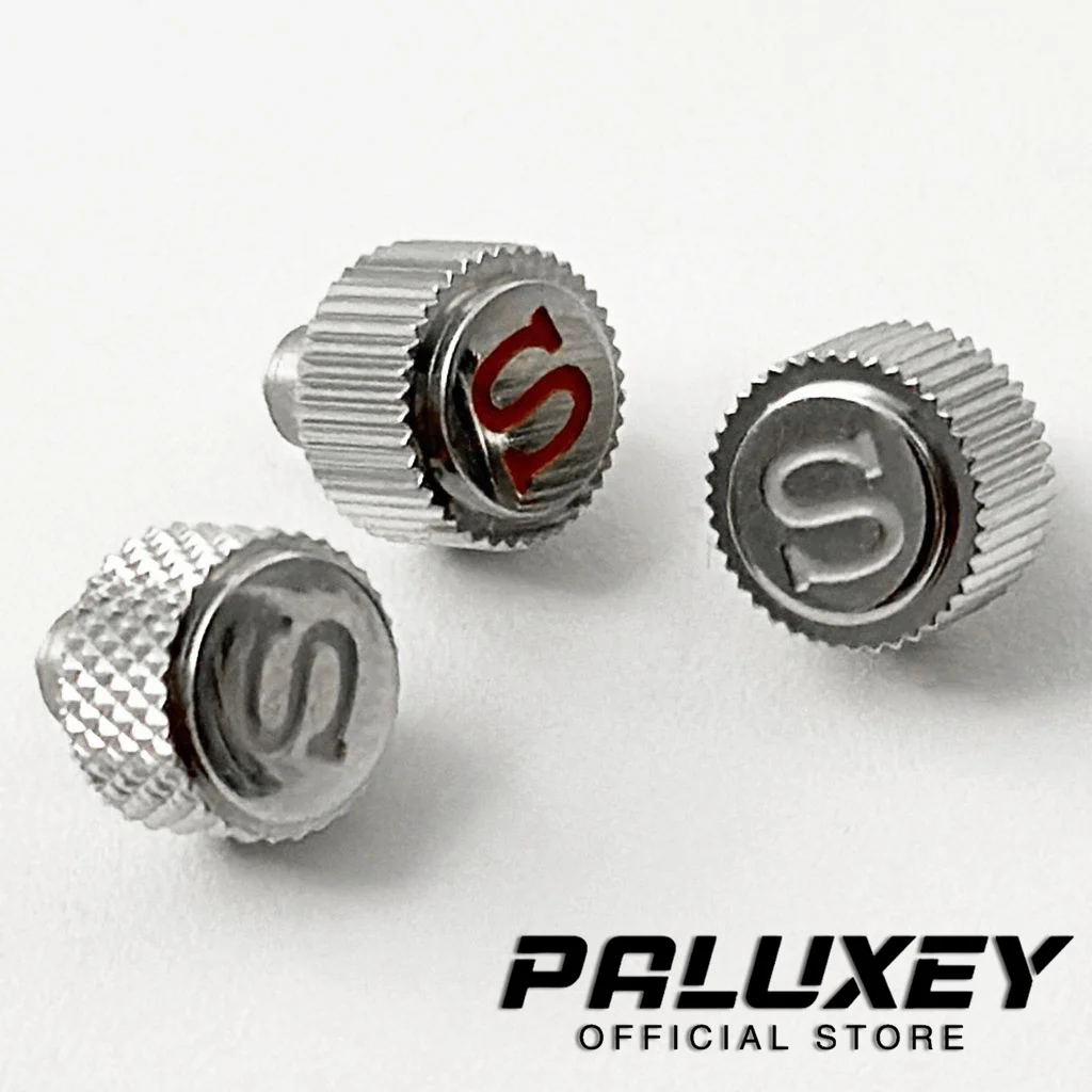Фото SKX007 SKX009 Коронки для часов подходят для NH34 NH35 NH36 4R35 4R36 Механизм Серебряные часы S Коронки Замена деталей часов №2