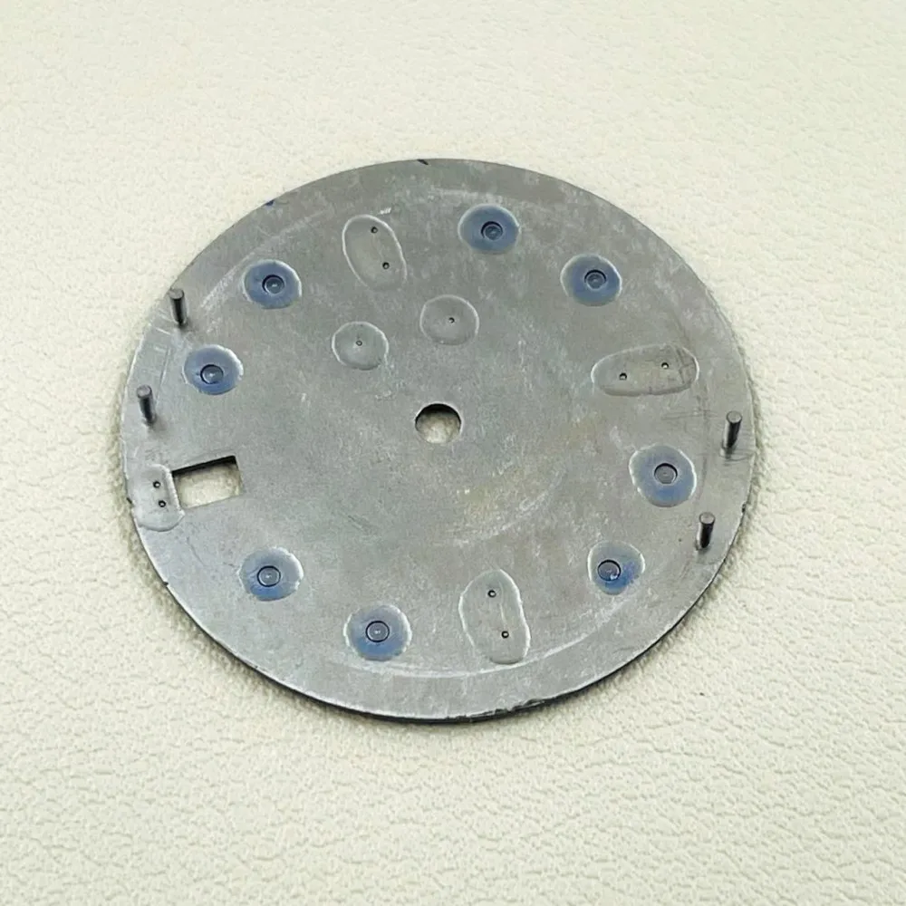 New NH35 mechanical dial luminous diving surface c3 strong green luminous literal diameter 28.5mm watch accessories