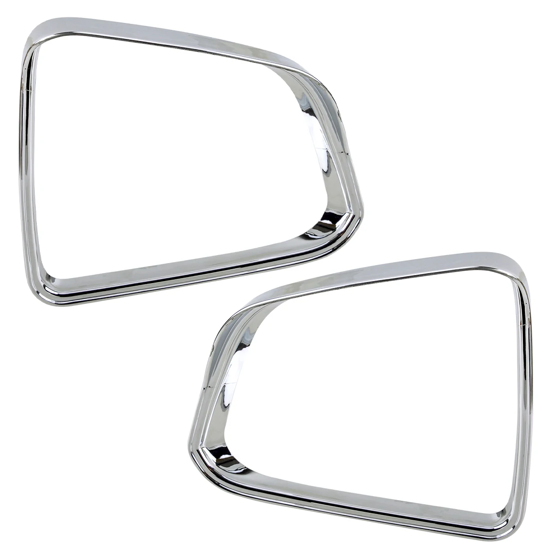 

1 Pair Car Front Left & Right Rearview Mirror Rain Eyebrow Cover Trim Chrome ABS Fit for Tesla Model Y 2020 2021