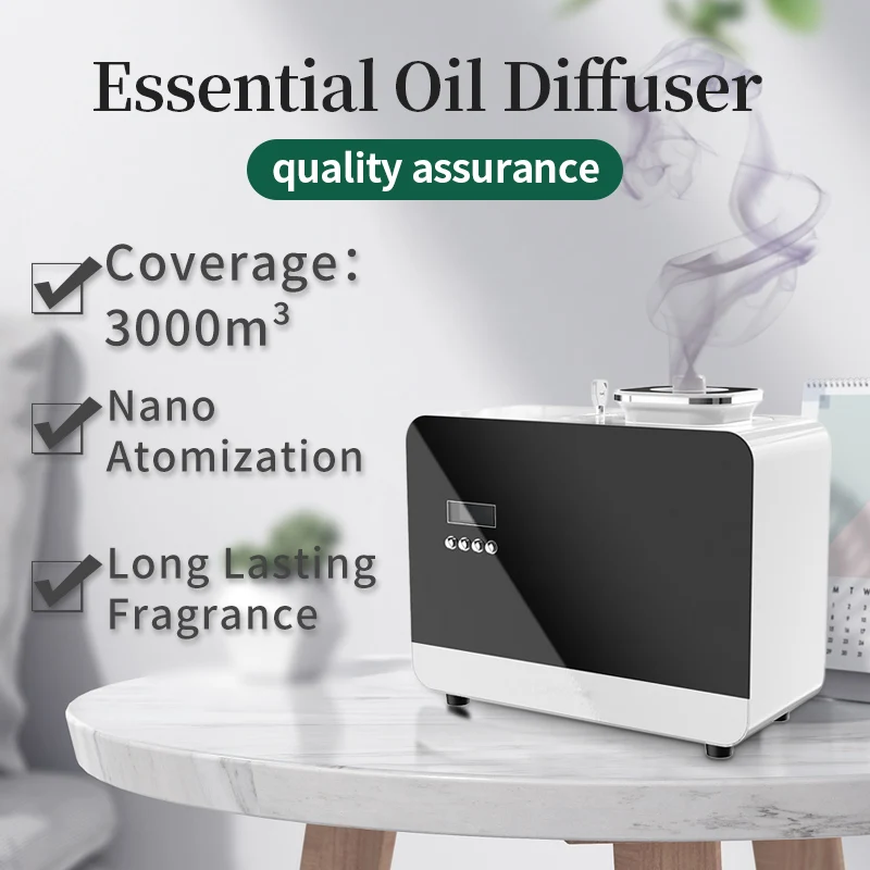 Ароматический диффузор для комнаты 800 мл функция таймера эфирных масел умный