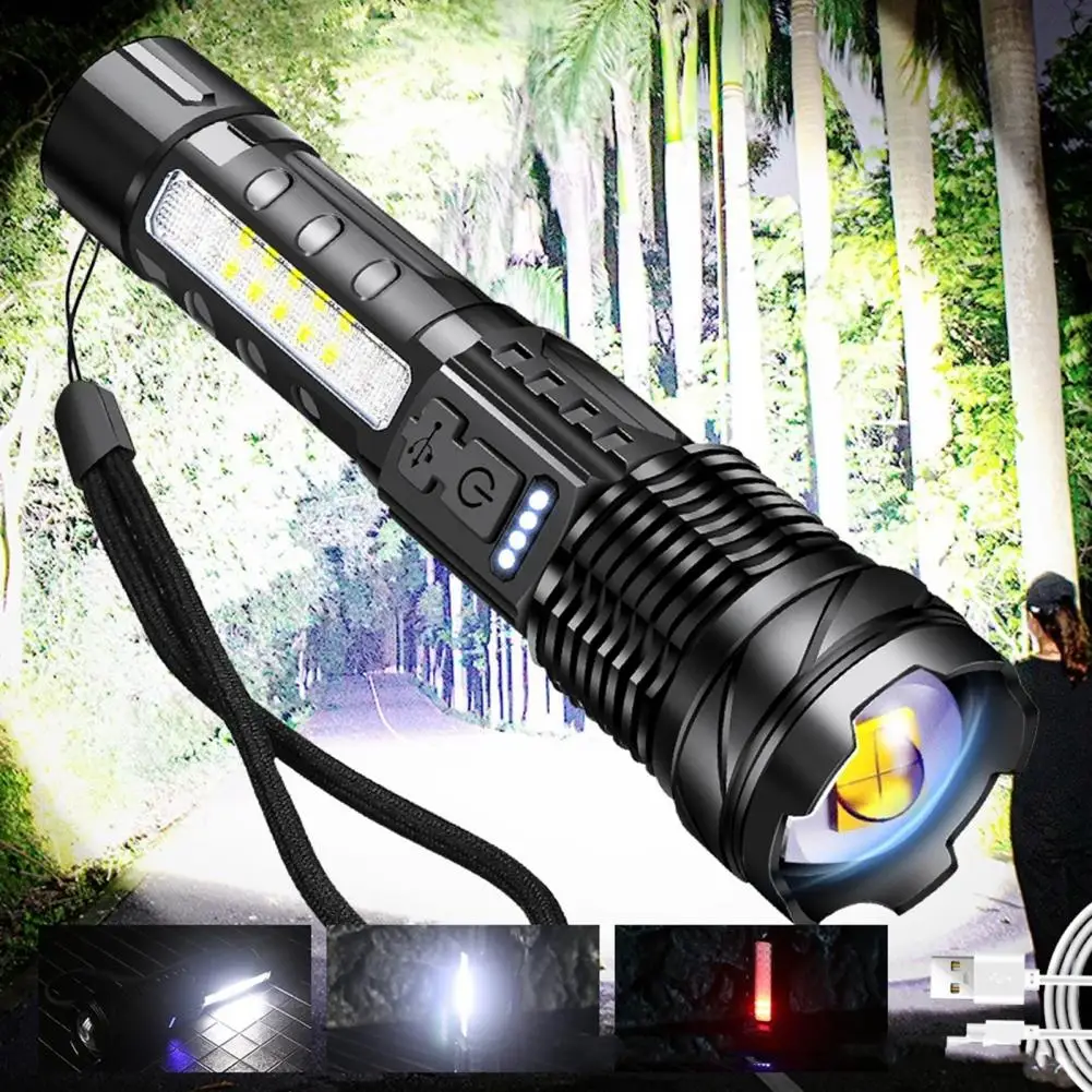 

LED Torchlight Creative with Lanyard High Brightness High Brightness LED Flashlight Outdoor Supplies