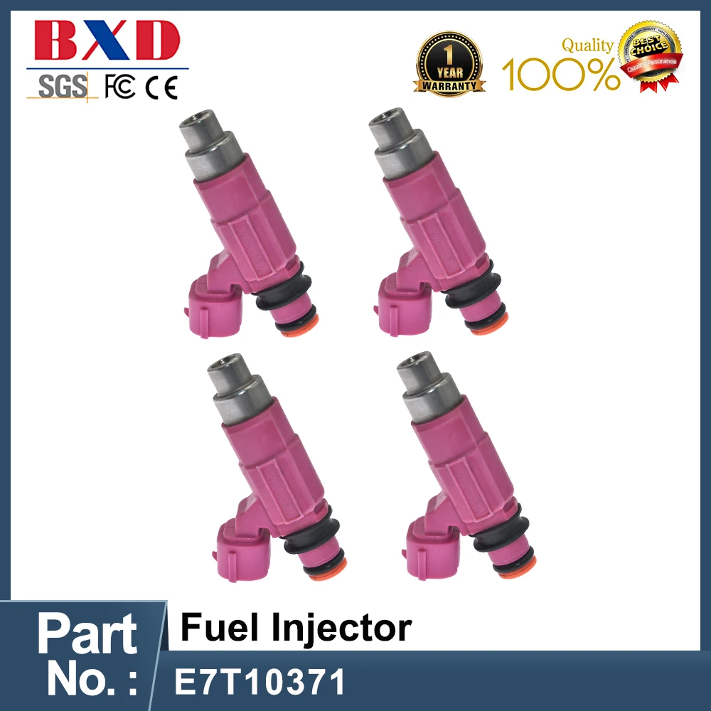 

1/4 шт., форсунка топливного инжектора E7T10371 для Mitsubishi