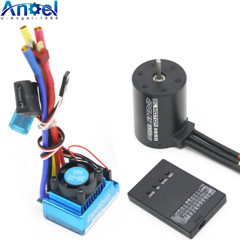 3650 3900KV бесщеточный двигатель и водонепроницаемый 25A 35A 45A 60A 80A 120A ESC с программным