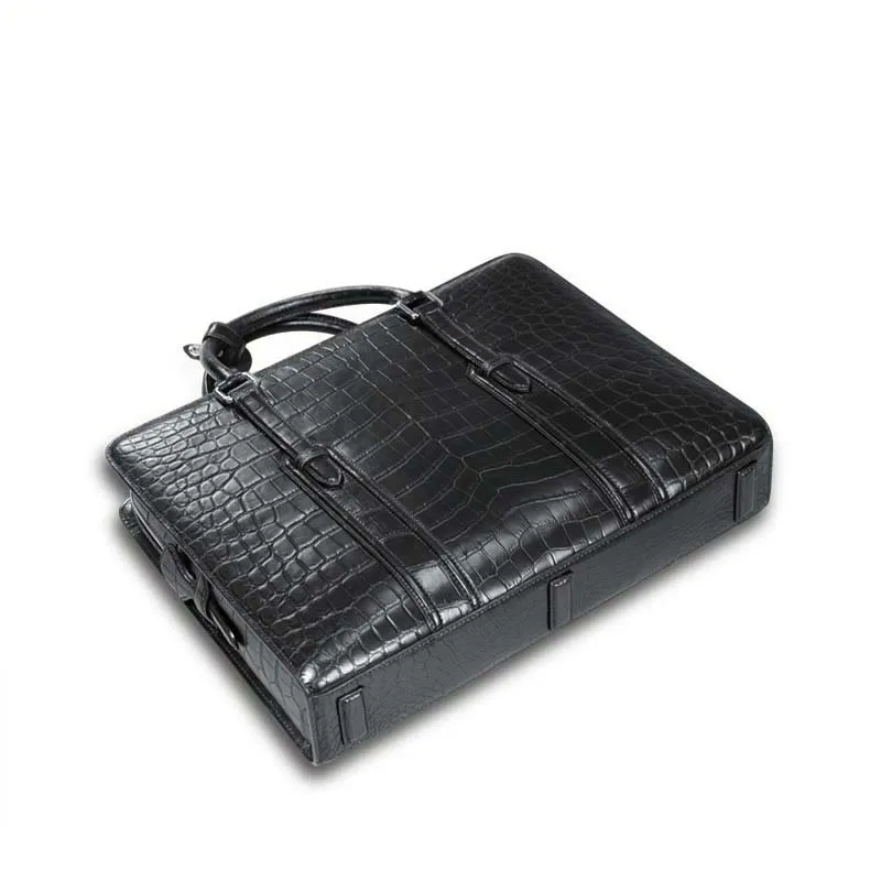KEXIMA cestbeau  African imports  Nile crocodile crocodile skin man bag belly handbag decoration leather briefcase male bag