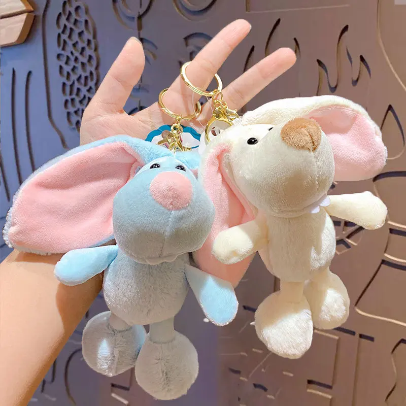 Флисовый подвесной брелок с изображением Нефритового кролика длинных ног ушей