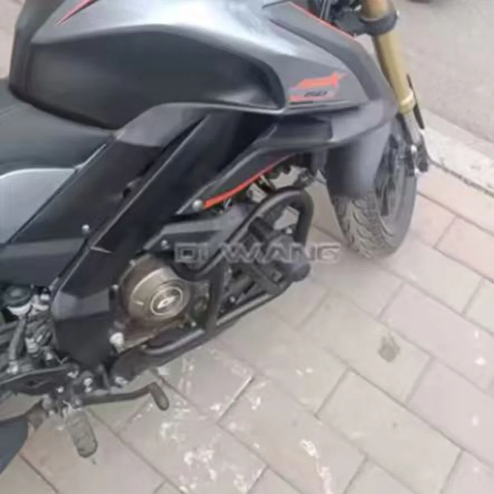 Фото Для QJMOTOR SRK125S SRK-125-S мотоциклетная защитная планка, бампер, защита от падения, защита от столкновений, модифицированная объемная планка №4