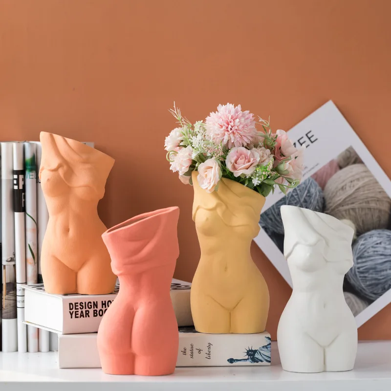 

Stripper Body Silicone Mold for Handmade Desktop Decoration Gypsum Epoxy Resin Pen Holder Flower Pot Micro-landscape Mould