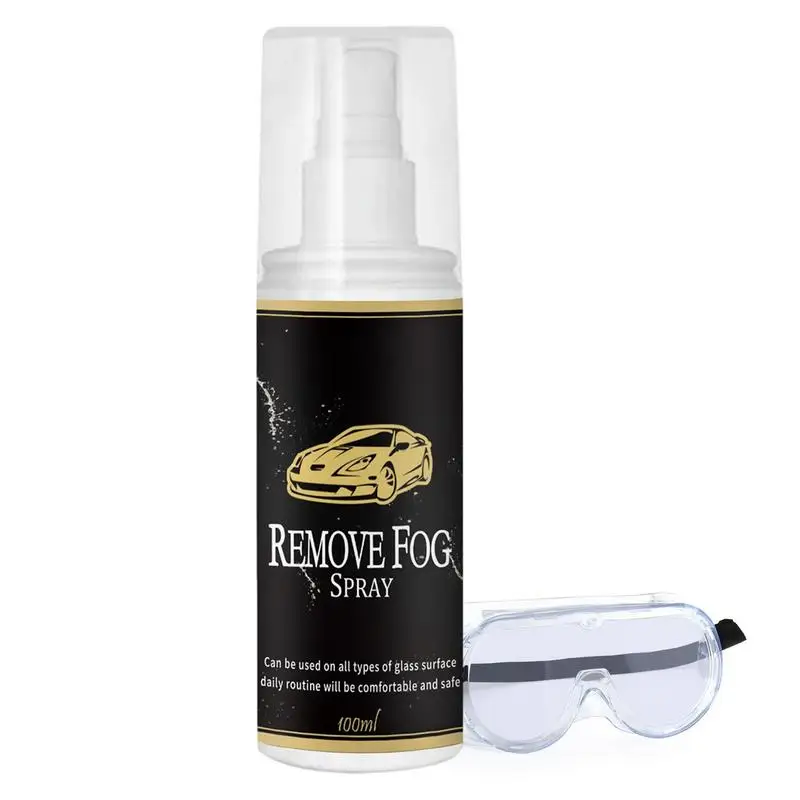 

Remove Fog Spray For Car 100ml Film Coating Agent For Automotive Interior Glass And Mirrors Prevent Fogging And Improve Driving
