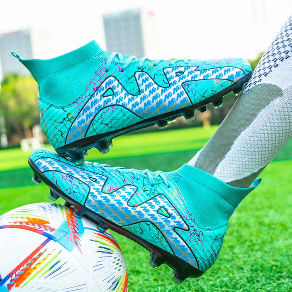33-46 Professional Football Shoes for Men Chuteiras De Futebol Tenis Soccer Hombre Sport Shoes Turf FG Training Adult Cleats