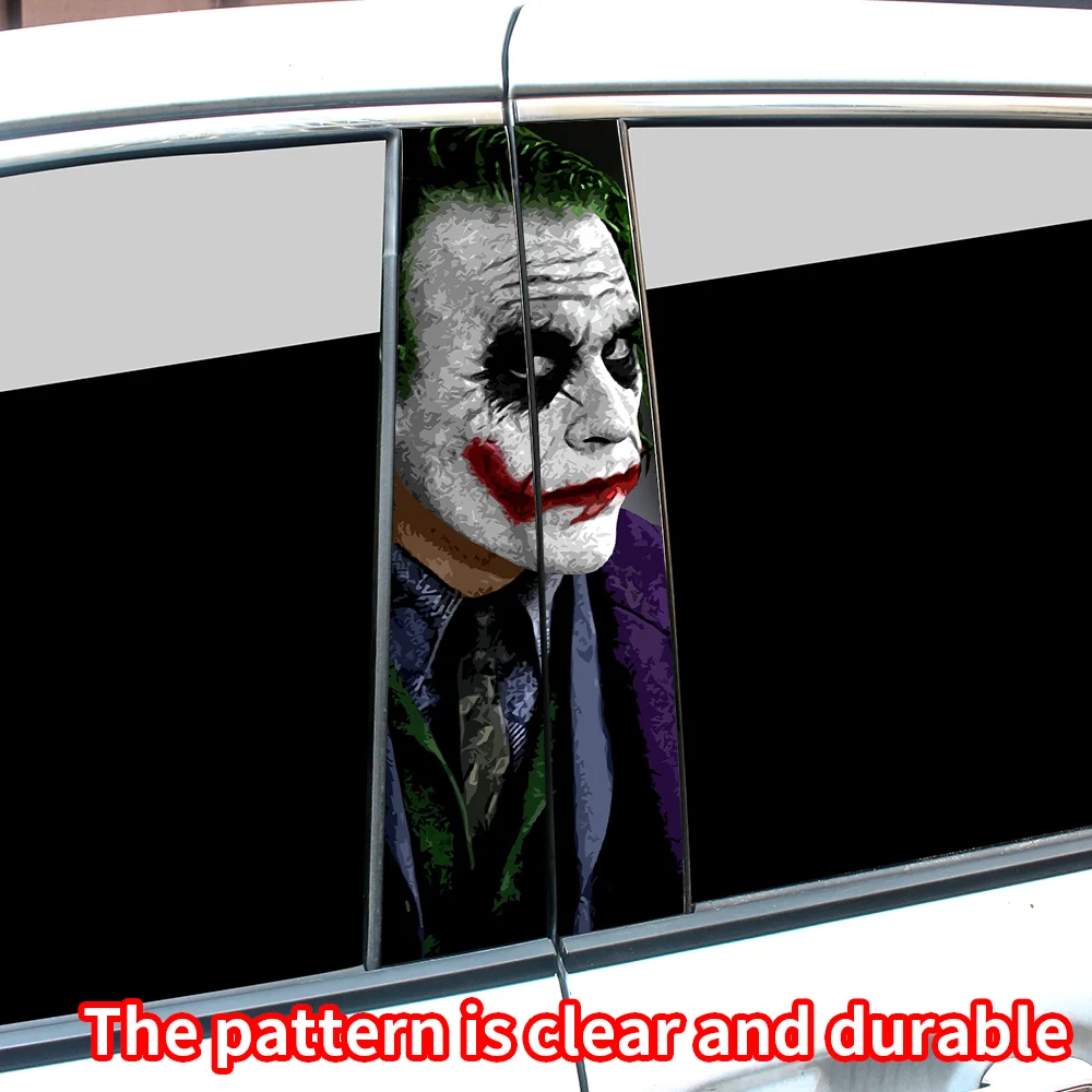 Забавные наклейки на автомобиль в-столб защита от солнца