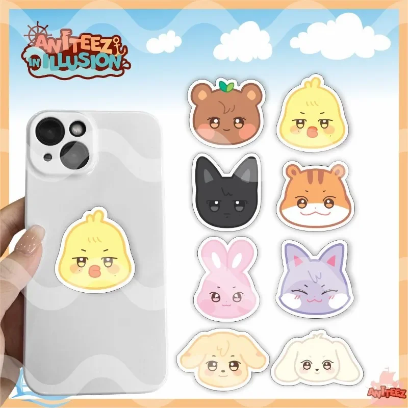 KPOP ATEEZ ANITEEZ альбом LOVELYS акриловая подставка портативный WooYoung JongHo YunHo Merch мультяшный