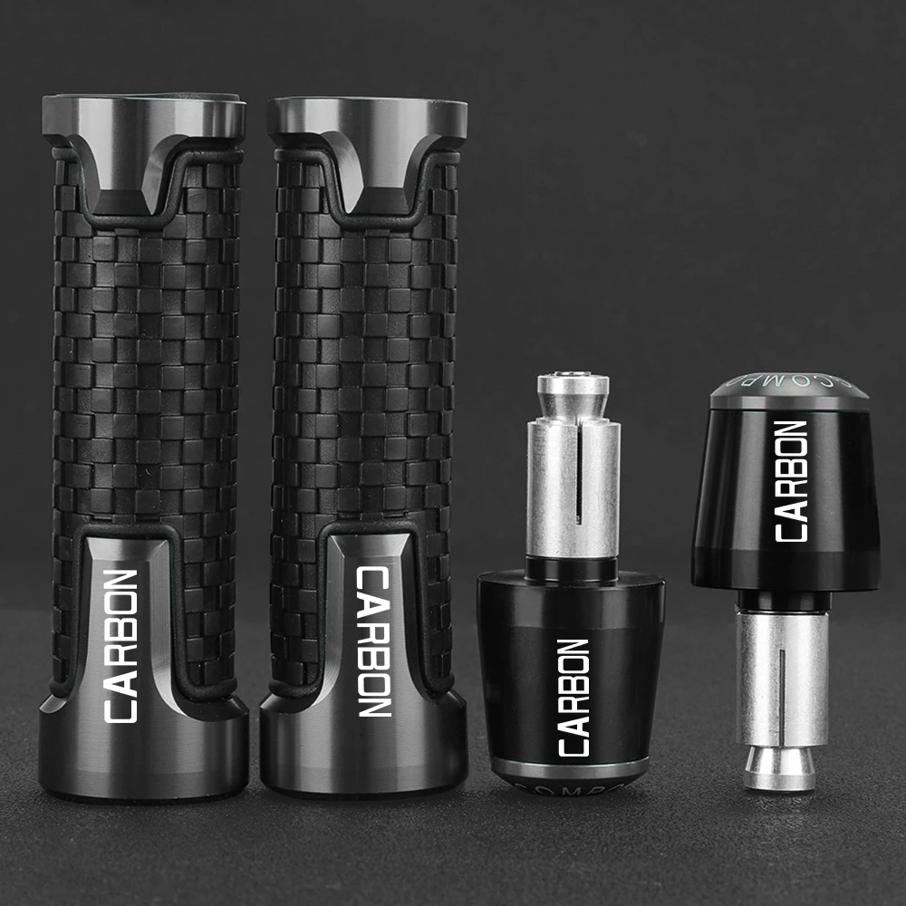

For Ducati Diavel Carbon Aluminum AlloY Handlebar End Universal Moto Grip Ends Plus Handle Bar Grips Ends Tips Caps Motorcycle